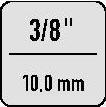 Actual product image Stahlwille Hex socket (18 mm)