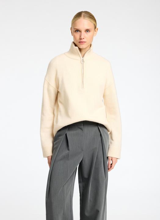 Image du produit Selected Femme Pull demi-zip en tricot (XL)