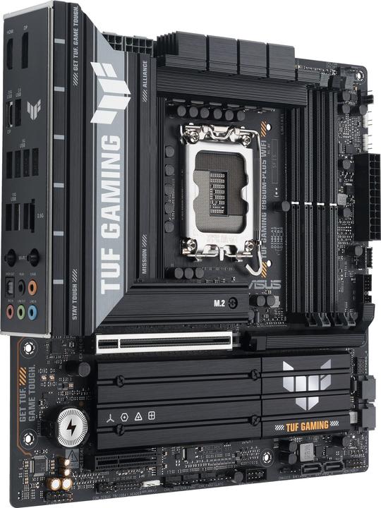Actual product image ASUS TUF GAMING B860M-PLUS WIFI (LGA 1851, Intel B860, mATX)