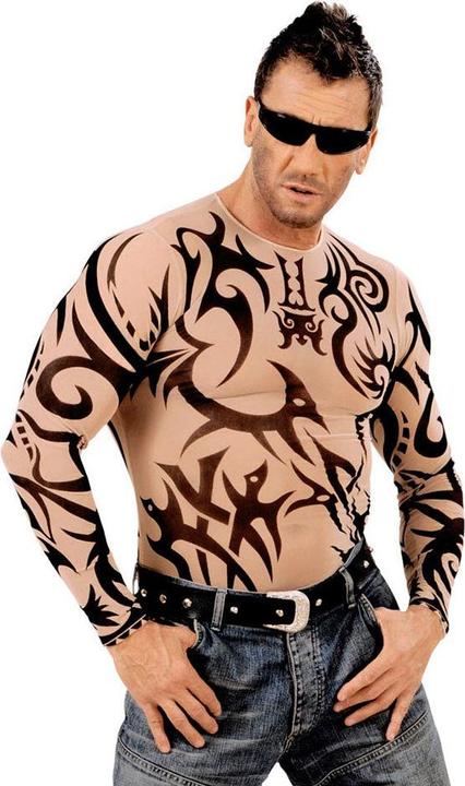 Actual product image Widmann Tattoo Shirt - Tribals (M, L)