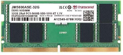 Immagine prodotto Transcend SO-DIMM DDR5 48GB JetMemory 5600MHz 2Rx8,3Gx8,CL46,CL46,1.1V (1 x 48GB, 5600 MHz, RAM DDR5, SO-DIMM)