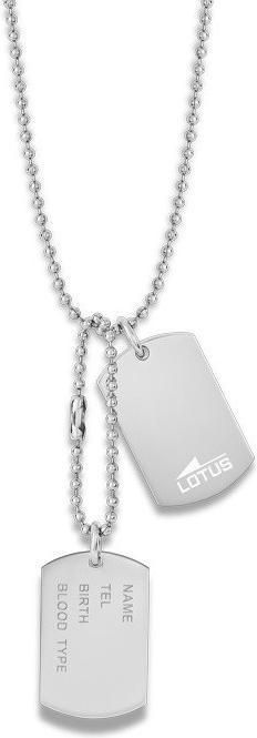 Produktbild Lotus Style - Men Ìs steel necklace with pendants Urban Man LS2139-1 / 1 (Stahl)