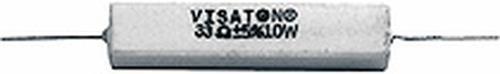 Actual product image Visaton Ceramic resistor 10 Ohm, 10 W