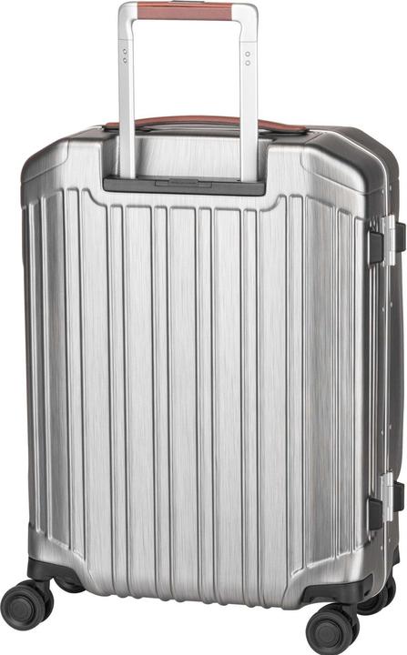 Produktbild Piquadro PQ-Light - Fast-Check Handgepäck Hartschalentrolley Schwarz/Leder (37 l, Handgepäck (bis 50l))