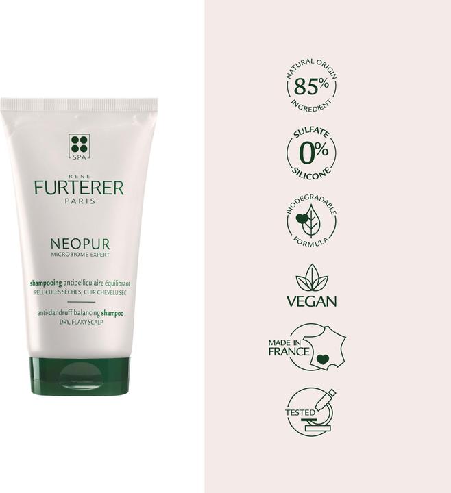 Actual product image Rene Furterer Neopur shampoo dry dandruff (150 ml, Liquid shampoo)
