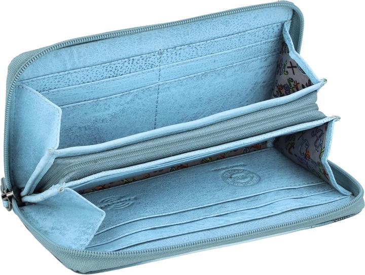 Actual product image Greenland Nature Art+Craft wallet RFID leather 20 cm