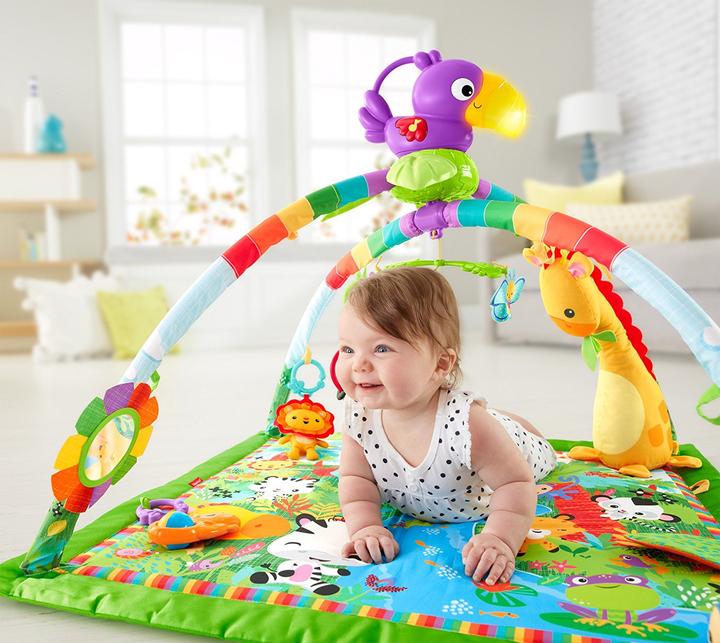 Actual product image Fisher-Price Rainforest Music & Lights Deluxe Gym