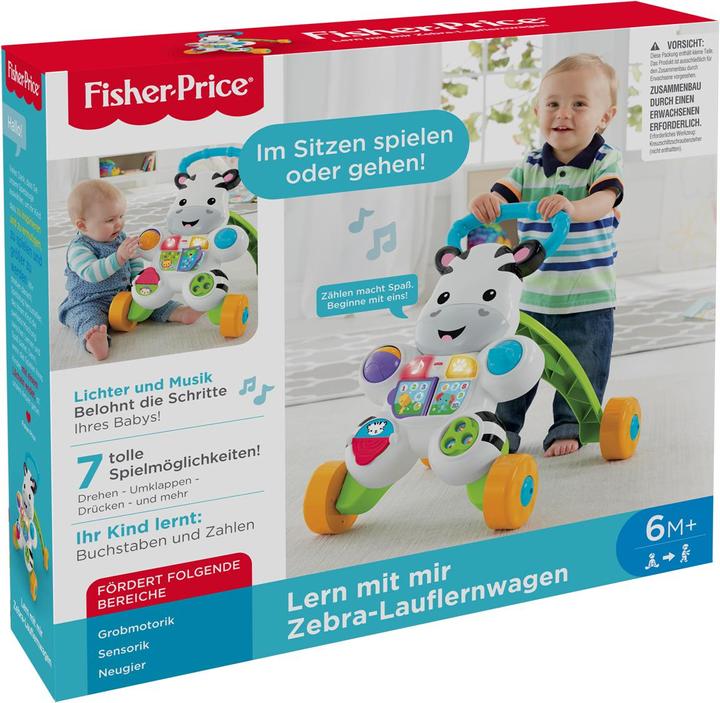 Actual product image Fisher-Price Learn with Me Zebra Walker