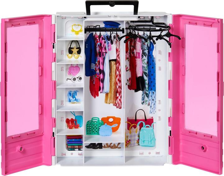 Image du produit Barbie Le Dressing de Rêve de (poupée non incluse) - Mobilier pour Poupée Mannequin - 3 ans et +