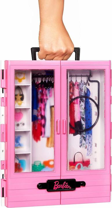 Image du produit Barbie Le Dressing de Rêve de (poupée non incluse) - Mobilier pour Poupée Mannequin - 3 ans et +