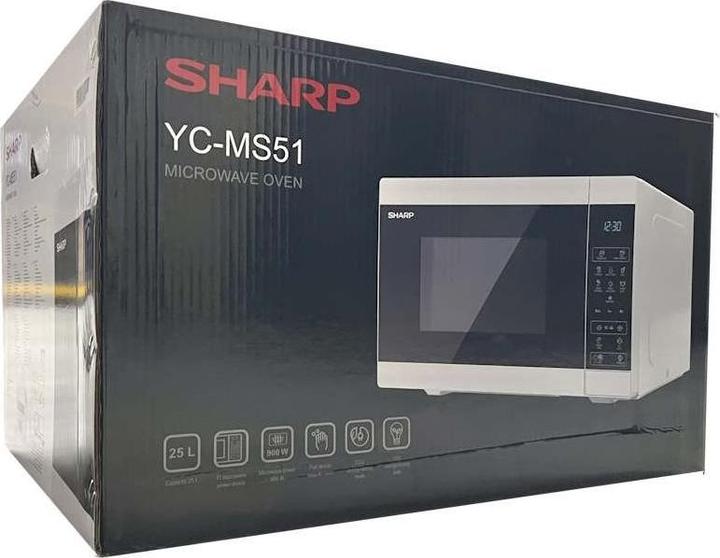 Produktbild Sharp YC-MS51E-W (25 l)