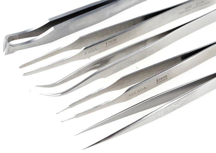 Actual product image Weller Erem 5pcs. tweezers set