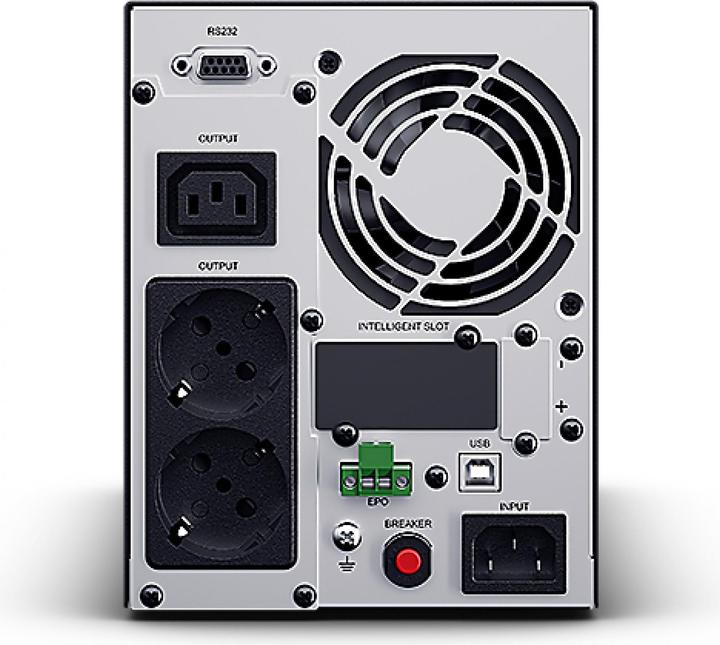 Produktbild Cyberpower OLS1000EA-DE Doppelwandler USV 1000VA/900W LCD SNMP Slot dt.Software VMWARE ready (1000 VA, 900 W, Online-Doppelwandler USV)