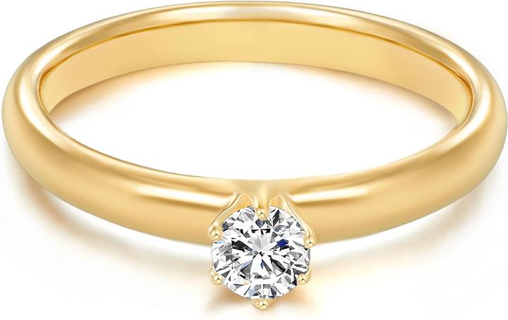 Image du produit Trilani Femme argent sterling zirconium or jaune - 4140 (58, Argent 925)