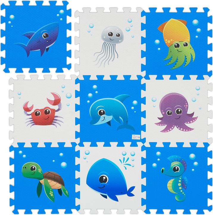 Actual product image Relaxdays 9x puzzle mat (86 x 86 x 1 cm)