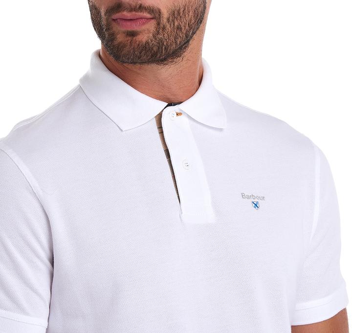 Actual product image Barbour M's Tartan Pique Polo (L)