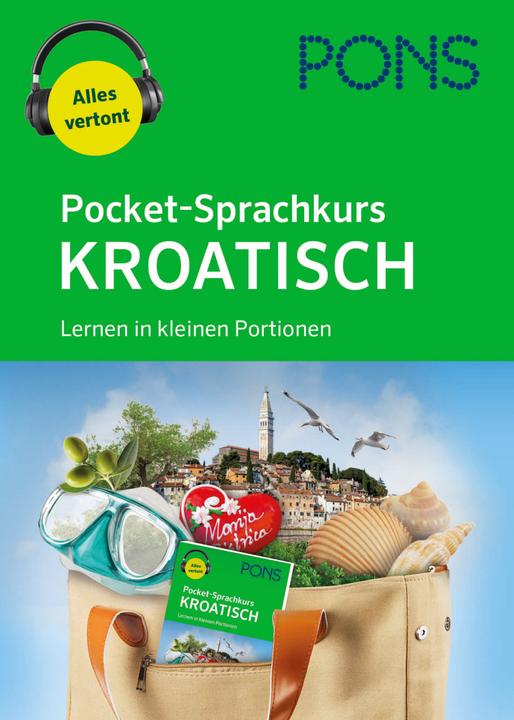 Actual product image Pocket-Sprachkurs Kroatisch (German, Croatian, PONS, 2022)