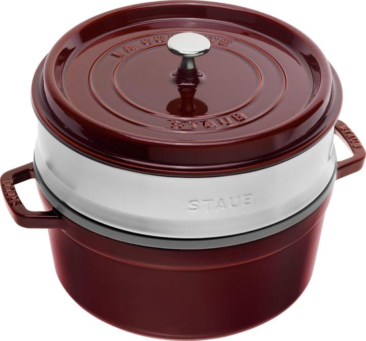 Actual product image Staub Cocotte (26 cm, Casserole + Stewpot, Cast iron)