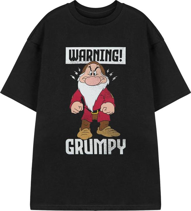 Immagine prodotto Snow White Warning Grumpy Maglietta Uomo (XXL)