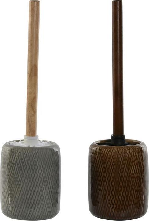 Produktbild Esprit Toilettenbürste Home Braun Grau Polyäthylen Steingut 11 x 11 x 40 cm (2 Stück)