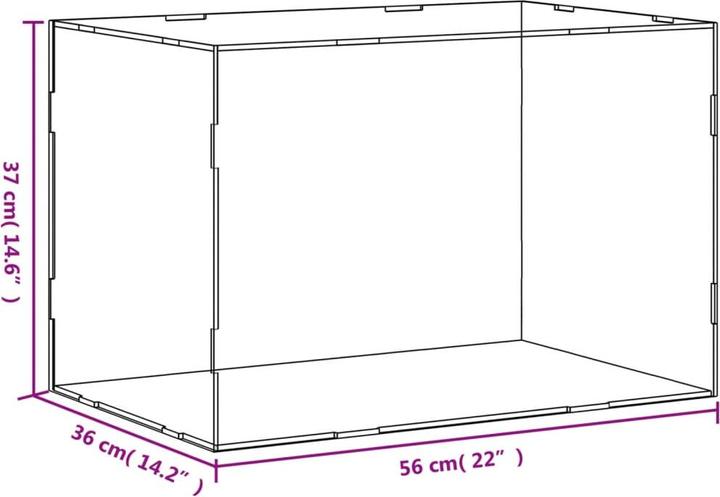 Actual product image VidaXL Jerrine (56 x 36 x 37 cm)