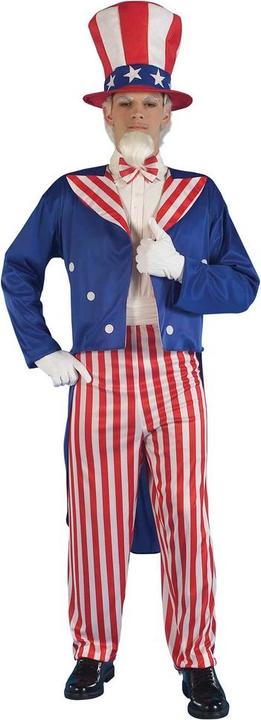 Image du produit Bristol Novelty Costume Oncle Sam (Taille unique)
