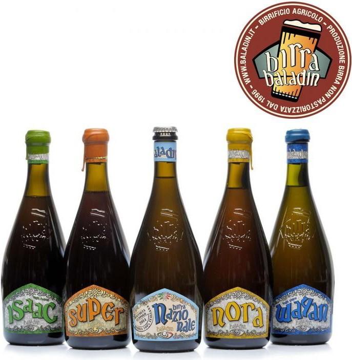 Actual product image Baladin Birra WAYAN seasonal Beer box / (12 x 33 cl)