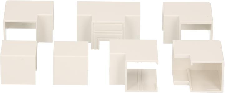 Actual product image Inofix Plasfix connectors 16x16mm assorted 7 pieces (Duct, 16 cm)