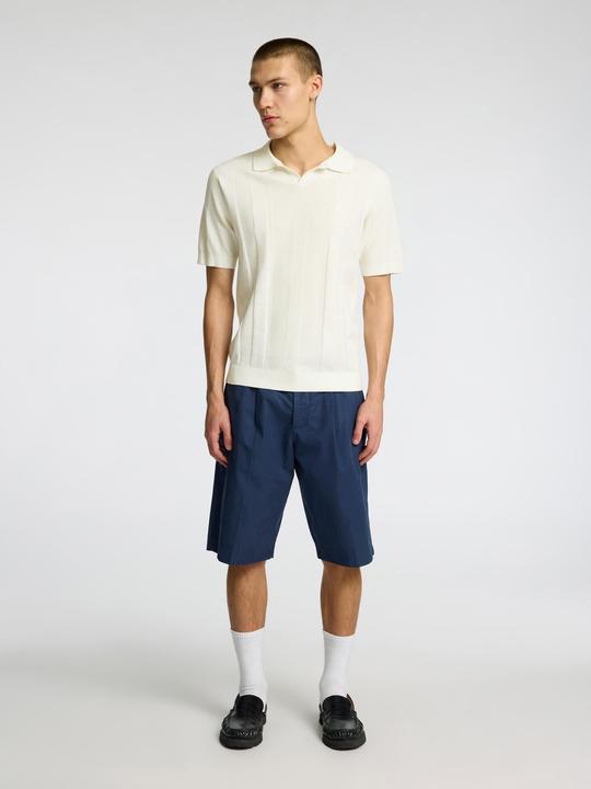 Image du produit Selected Homme Kurzarm Polohemd aus Strick (M)