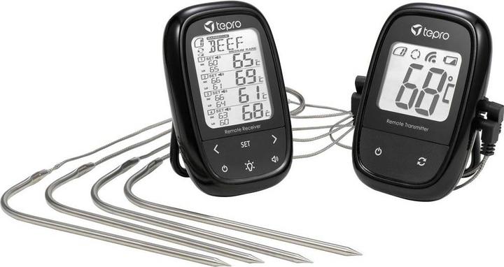 Actual product image Tepro Radio barbecue thermometer set