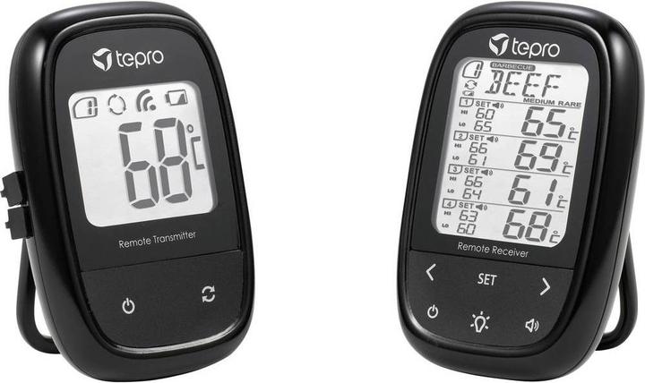 Actual product image Tepro Radio barbecue thermometer set