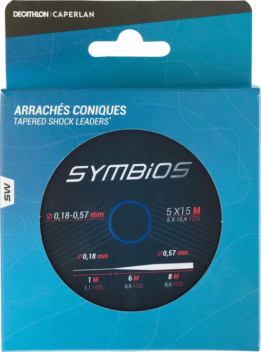 Actual product image Caperlan shock leader. 310522 (17.20 kg, 0.25 mm)