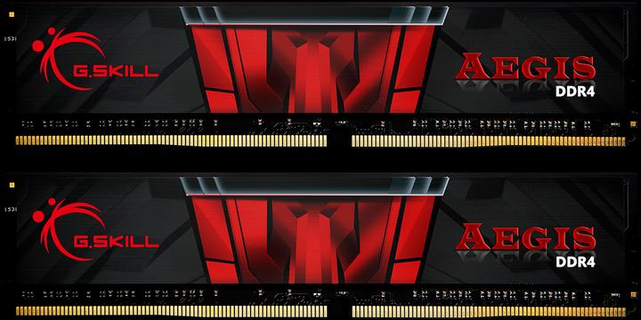 Produktbild G.Skill Aegis (2 x 8GB, 2400 MHz, DDR4-RAM, DIMM)