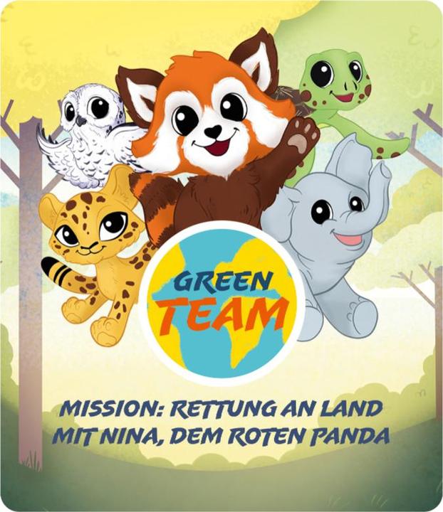 Actual product image Tonies Green Team: Rettung an Land mit Nina, dem roten Panda (German)