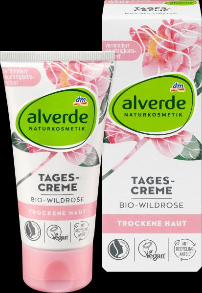 dm alverde Bio-Wildrose (50 ml, Tagescreme)