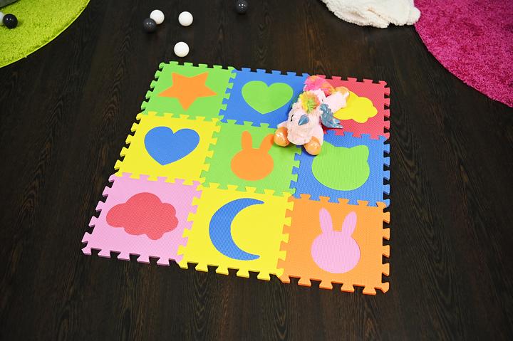 Immagine prodotto Knorrtoys Tappetino per puzzle - "Forme" /9 pezzi/30cm (30 x 31,5 x 30 cm)