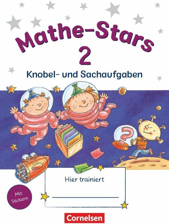 Produktbild Mathe-Stars - Knobel- und Sachaufgaben 2. Schuljahr. Übungsheft mit Lösungen (Deutsch, Werner Hatt, Stefan Kobr, Ursula Kobr, Beatrix Pütz, 2007)