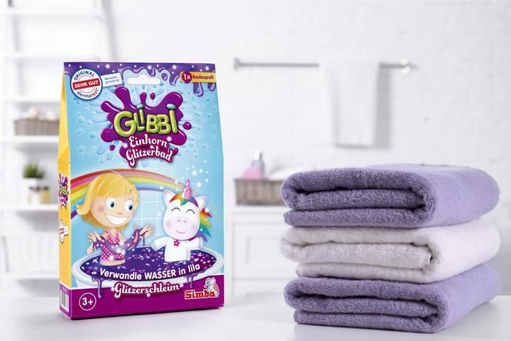 Image du produit Simba Bain de paillettes de la licorne Glibbi