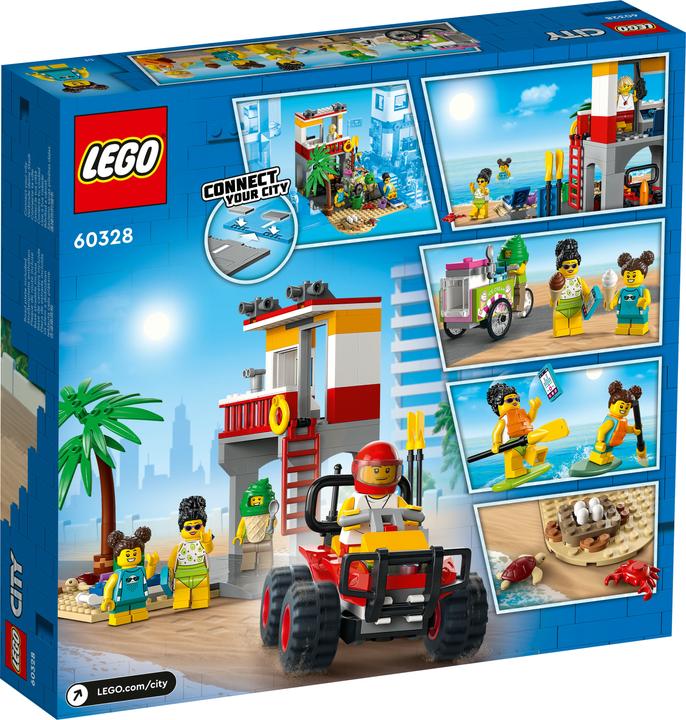 Produktbild LEGO Rettungsschwimmer-Station (60328, LEGO City)
