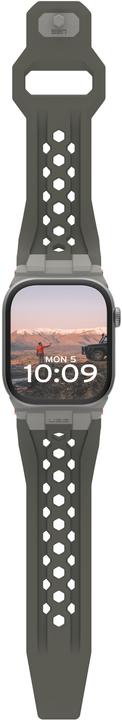 Immagine prodotto UAG Urban Armor Gear Monarch Strap| Apple Watch Ultra/42/44/45/46mm| oliva/titanio| (194158117236) (Fluoroelastomero, Gomma)