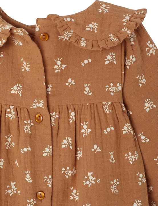 Image du produit Vertbaudet Baby Kleid aus geblümtem Musselin (92)