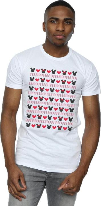 Produktbild Disney Mickey And Minnie Christmas Hearts TShirt (XXL)