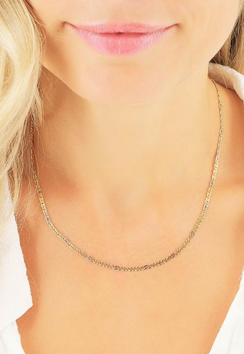 Image du produit Muau Fantaisie (750, Or blanc, Or jaune 18 carats, 38 cm)