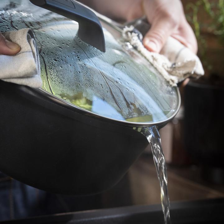 Immagine prodotto Tefal Robusto - Braadpan - 28 cm + deksel (28 cm, Padella per friggere, Alluminio)