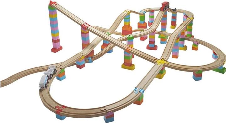 Produktbild Alpha BoosterZ TrackConnectors + Blocks - All in one Block Box XXL ( Bio-Verbinder und Klemmbausteine)