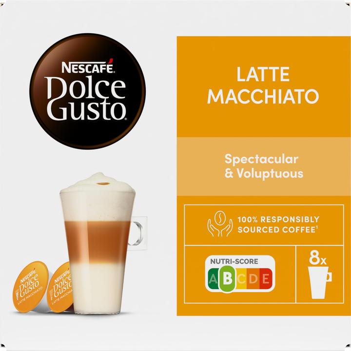Actual product image Nescafé Dolce Gusto Latte Macchiato (16 x Port.)
