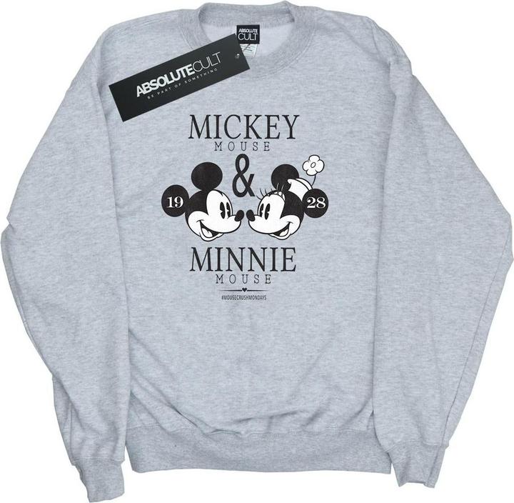 Actual product image Disney Girls Mickey And Minnie Mouse Mousecrush Mondays Sweatshirt (128)