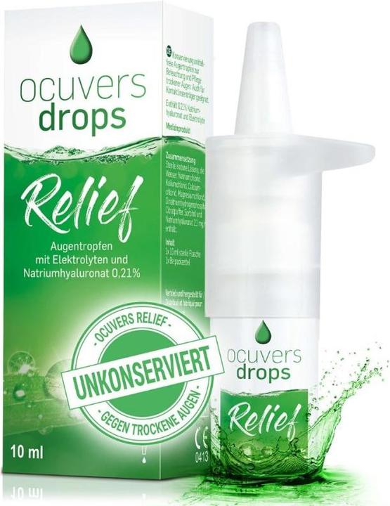 Produktbild Innomedis Ocuvers drops Relief Fl 10 ml (10 ml, Ocuvers drops Relief)
