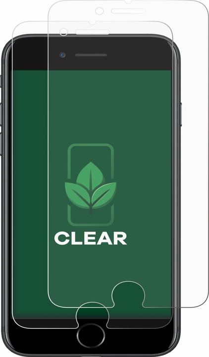 Productafbeelding ScreenLeaf Beschermfolie duurzame screenprotector screenprotector folie helder transparant (2 Stuk, Apple iPhone 7)