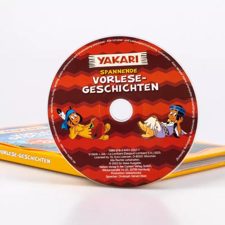 Produktbild Yakari - Spannende Vorlese-Geschichten mit CD (Deutsch)
